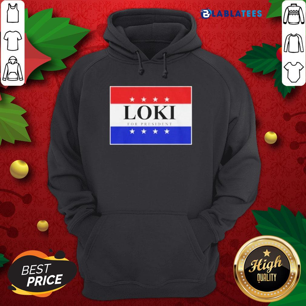 Official Loki For President 2020 Shirt - Image 2