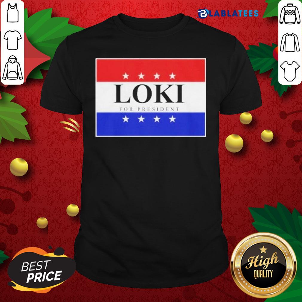 Official Loki For President 2020 Shirt