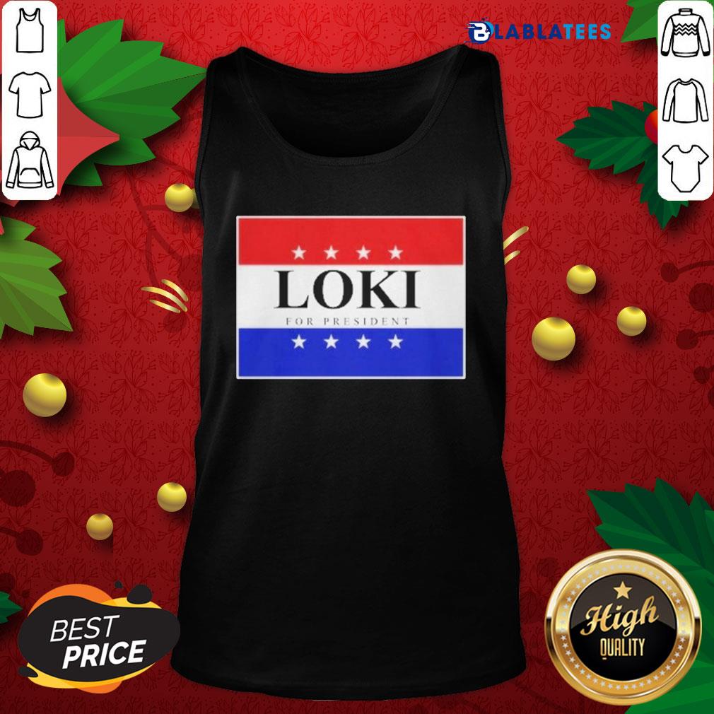 Official Loki For President 2020 Shirt - Image 4