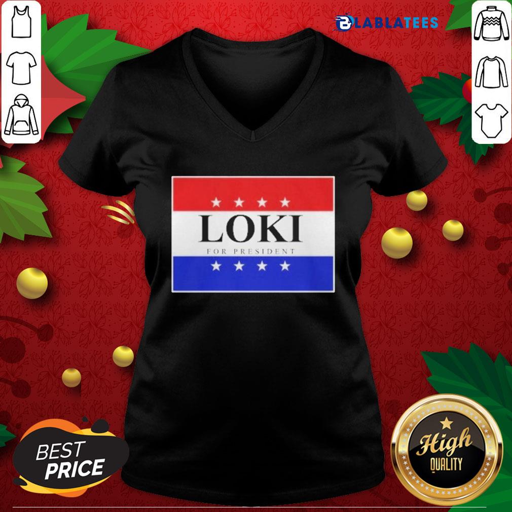 Official Loki For President 2020 Shirt - Image 3