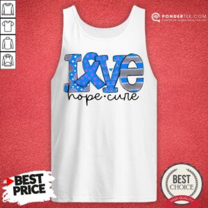 Alternative view of Official Love Hope Cure Shirt