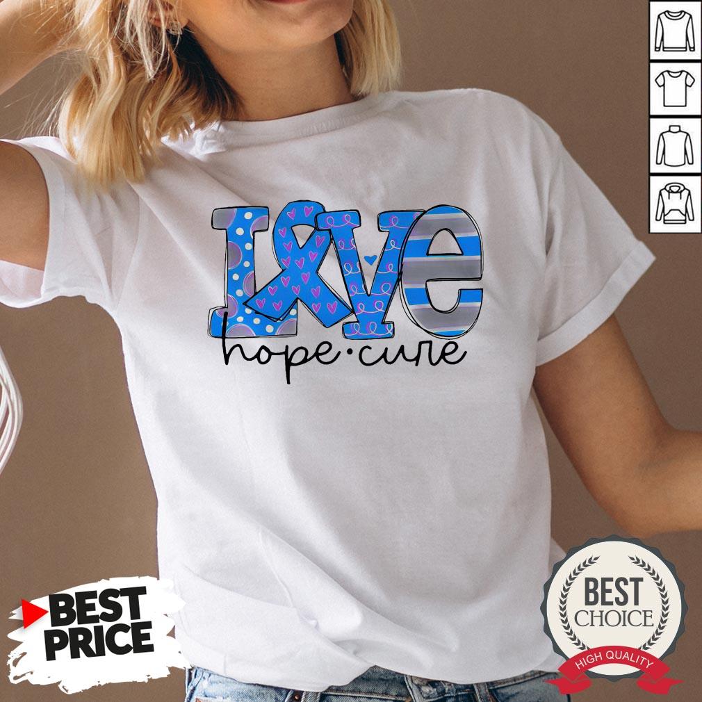 Official Love Hope Cure Shirt - Image 3
