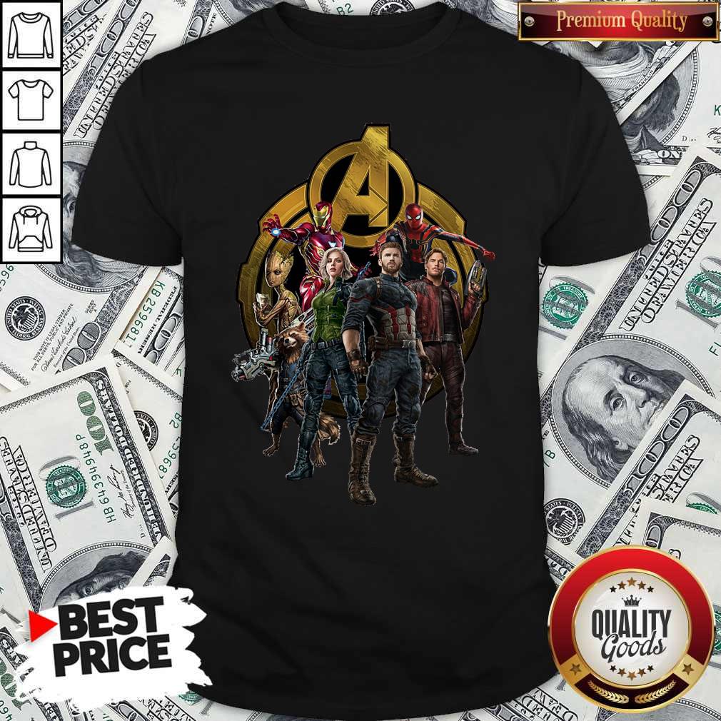Official Marvel Studios Avengers Endgame Characters Shirt