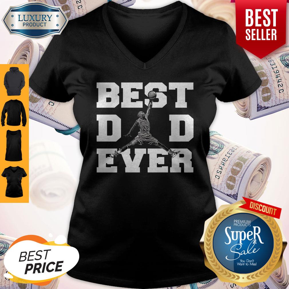 Official Michael Jordan Bulls 23 Best Dad Ever Shirt - Image 3