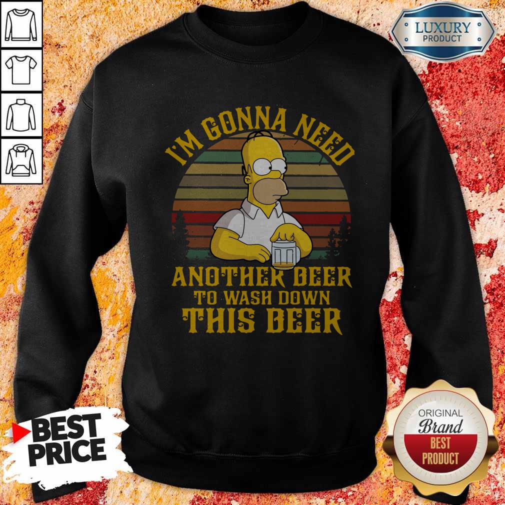 Official Mr Simpson I’m Gonna Need Another Beer To Wash Down This Deer Shirt - Image 4