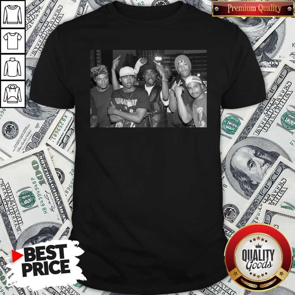 Official Nas Pac Redman Legends Hip Hop Rap Shirt