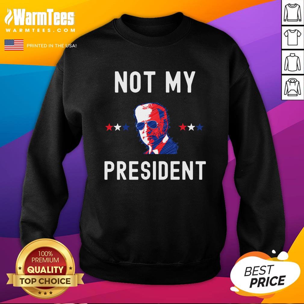 Official Not My President Biden 2020 Shirt - Image 4
