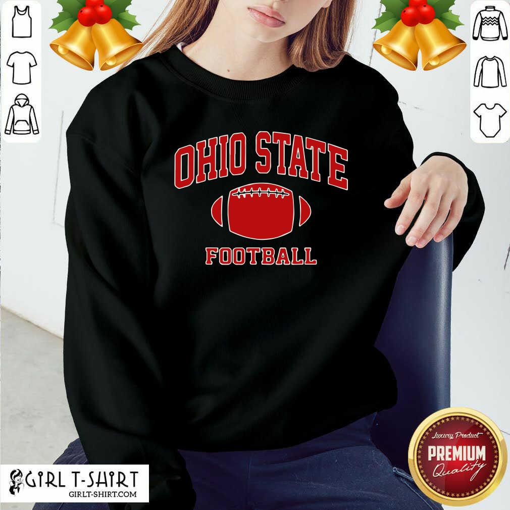 Official Ohio State Football OH Vintage Varsity Style Shirt - Image 5