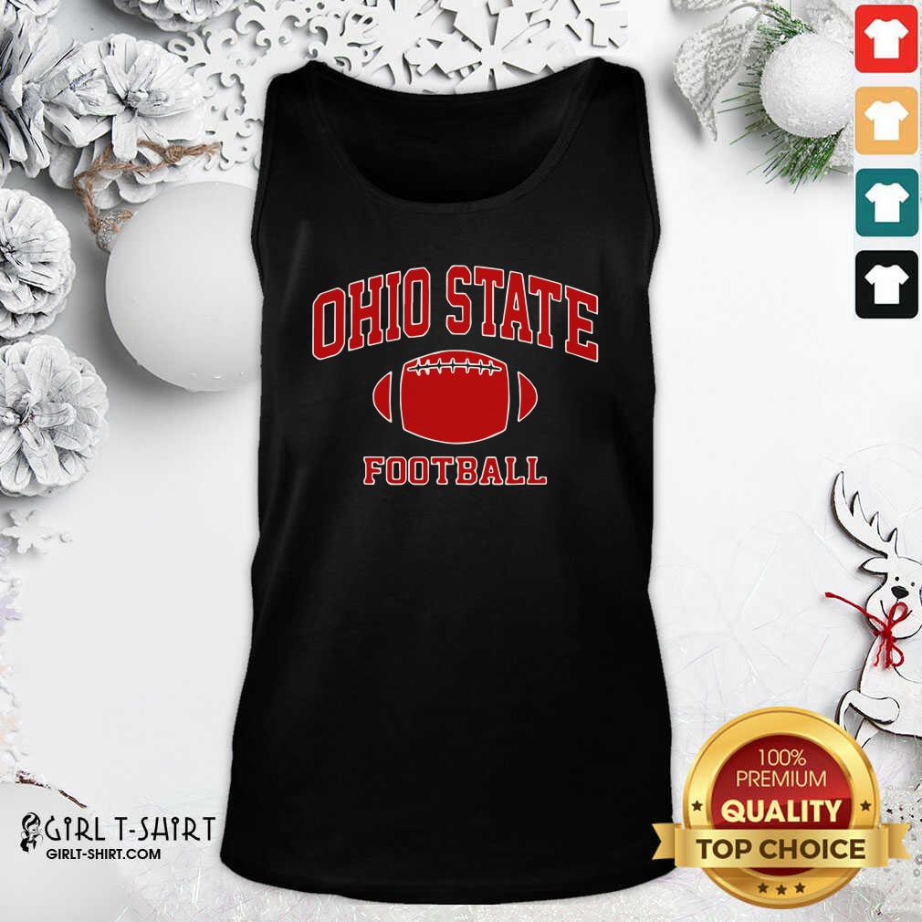 Official Ohio State Football OH Vintage Varsity Style Shirt - Image 4
