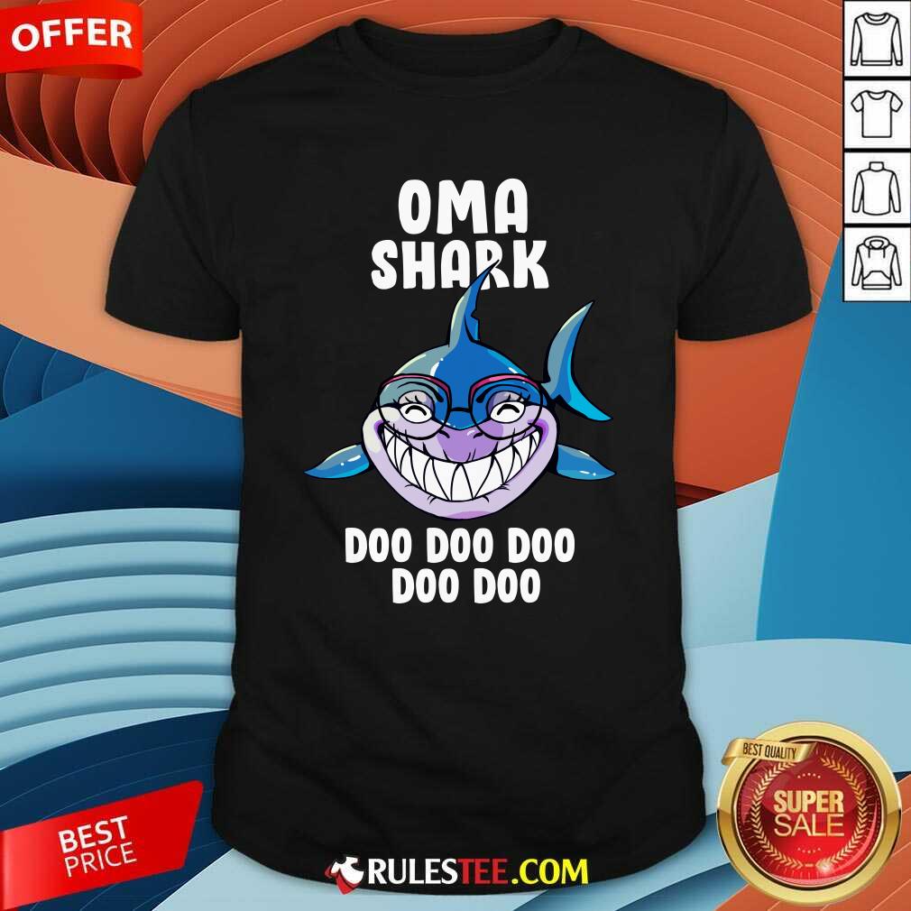 Official Oma Shark Doo Doo Doo Mother Day Shirt