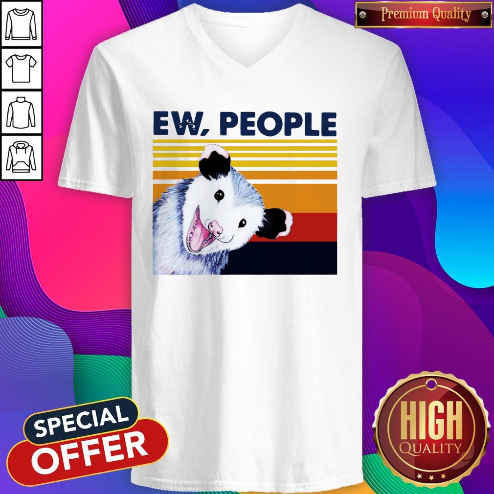 Official Opossum Ew People Vintage Shirt - Image 2