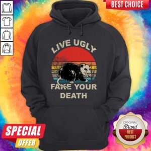 Alternative view of Official Opossum Live Ugly Fake Your Death Shirt