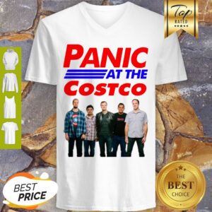 Alternative view of Official Panic At The Costco Band Shirt