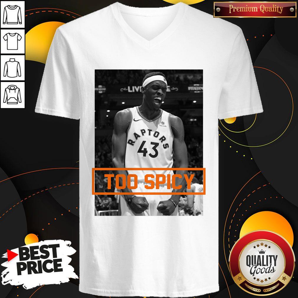 Official Pascal Siakam TOO SPICY Shirt - Image 3