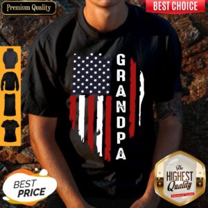 Official Personalized Flag Granpa Shirt