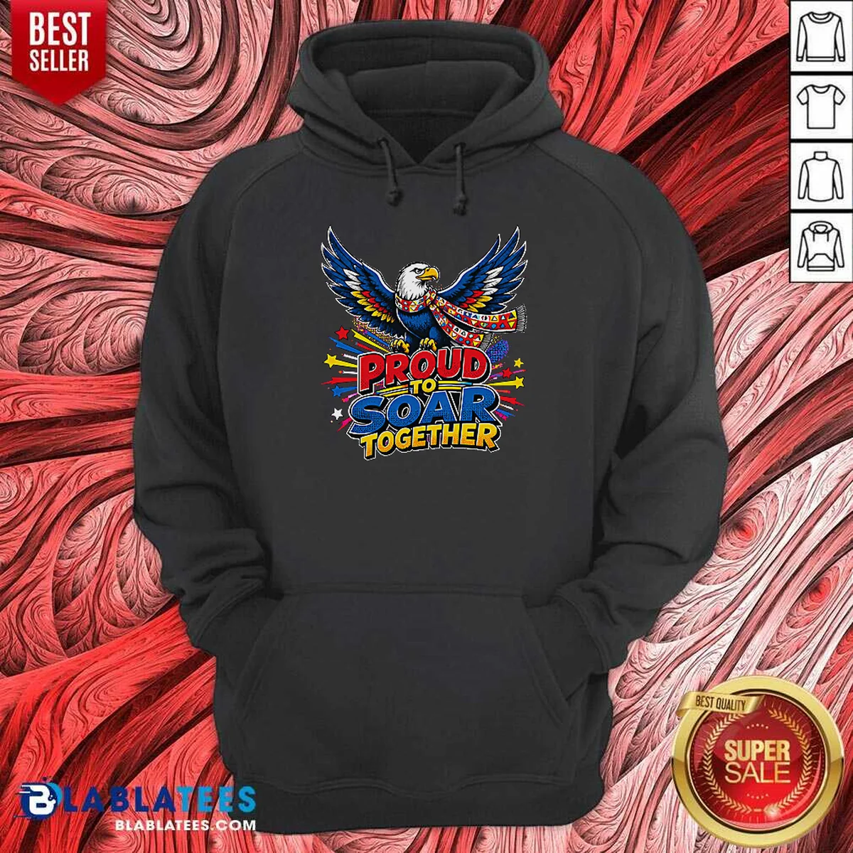 Official Proud To Soar Together Pop Art Shirt - Image 3