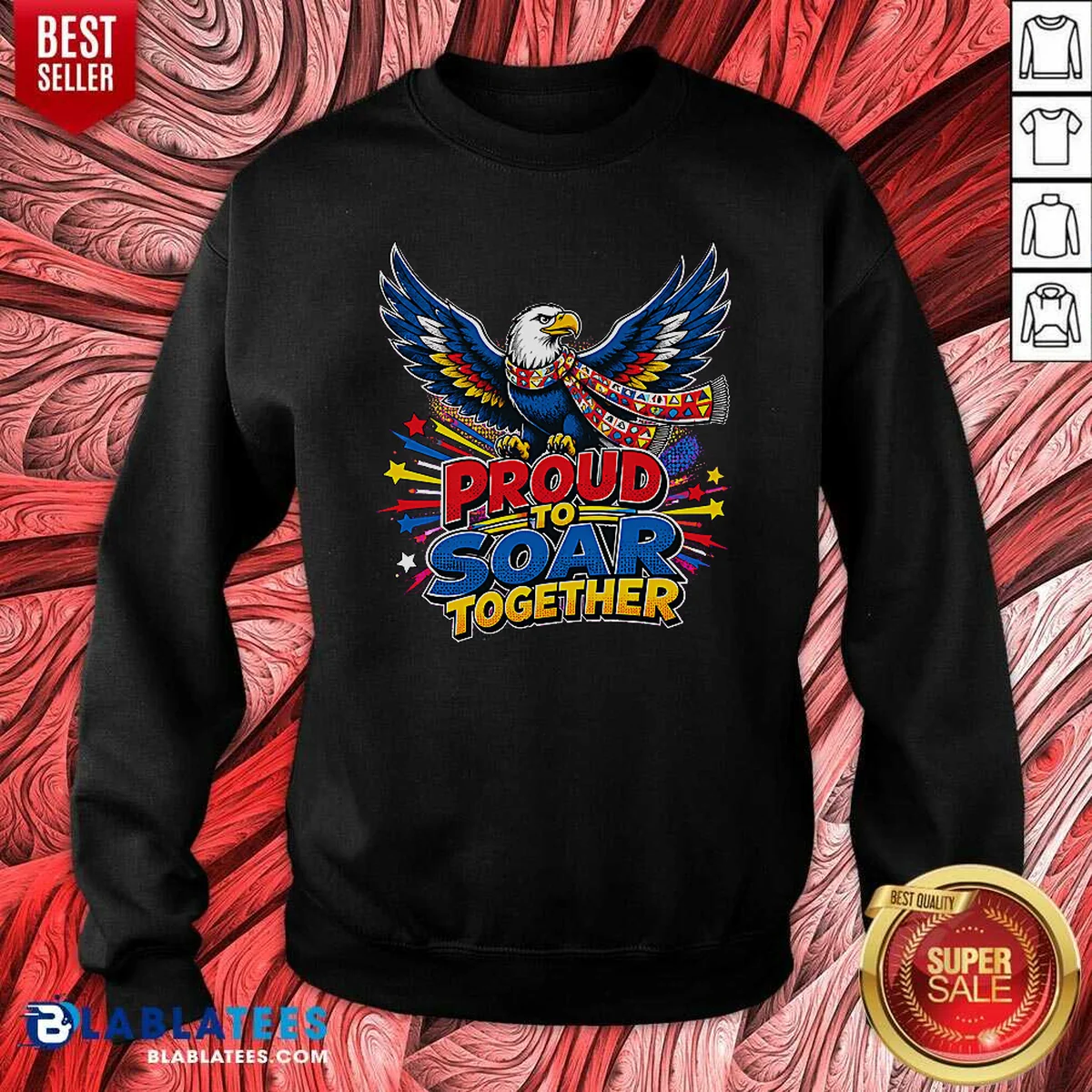 Official Proud To Soar Together Pop Art Shirt - Image 4