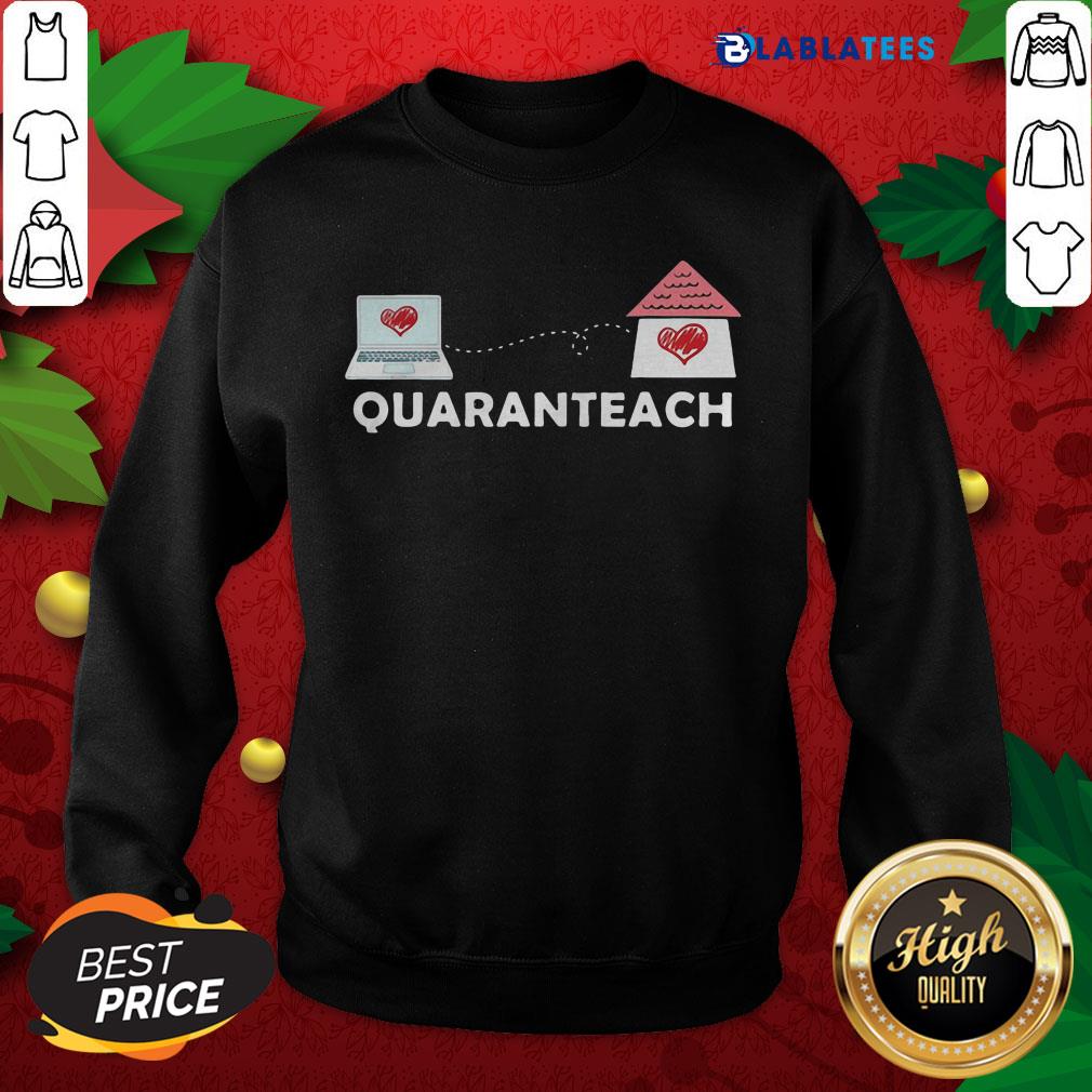 Official Quaranteach Heart Shirt - Image 5
