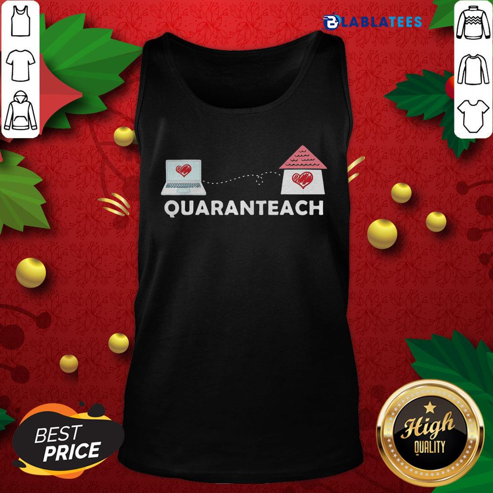 Official Quaranteach Heart Shirt - Image 4