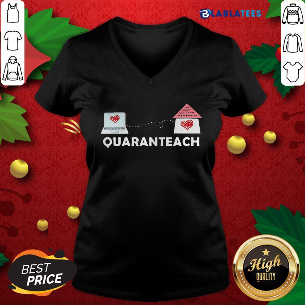 Official Quaranteach Heart Shirt - Image 3