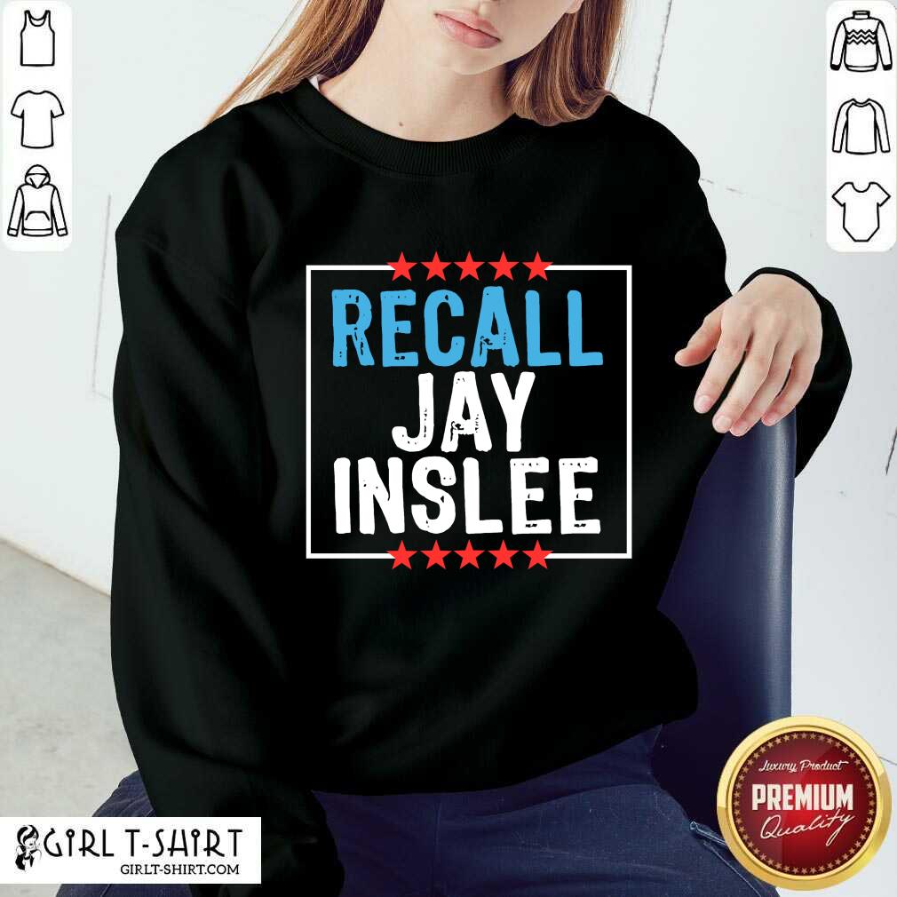 Official Recall Jay Inslee Stars Election Shirt - Image 4