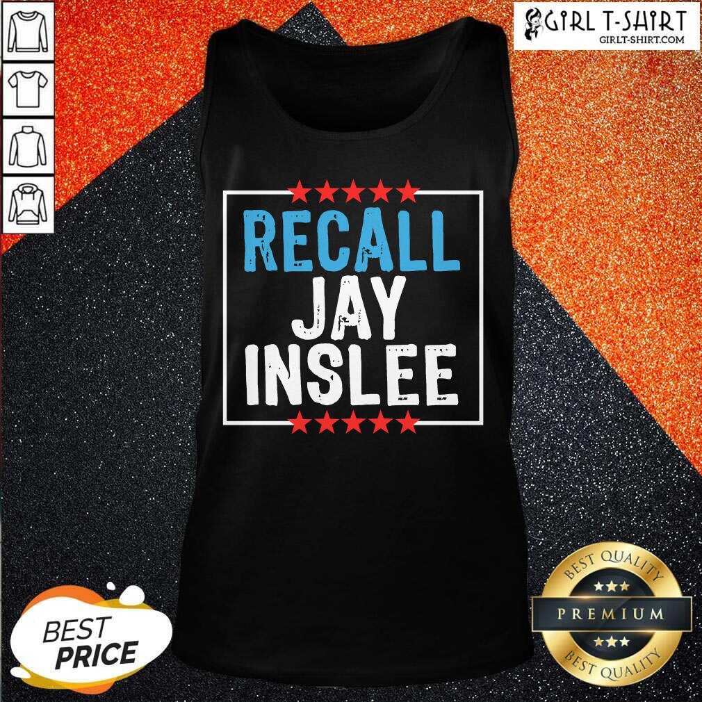 Official Recall Jay Inslee Stars Election Shirt - Image 3
