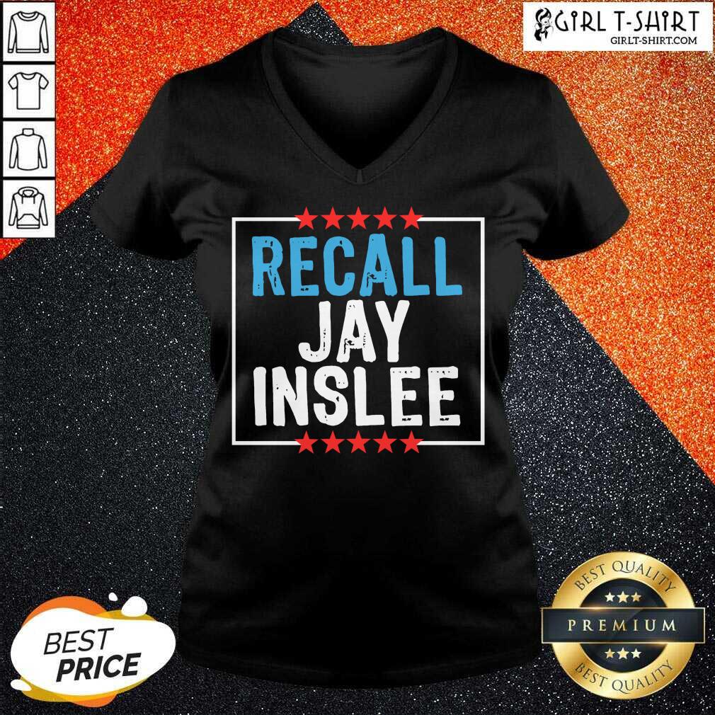 Official Recall Jay Inslee Stars Election Shirt - Image 2