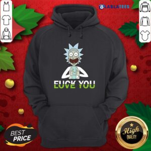Alternative view of Official Rick Sanchez Fuck You Love You Shirt