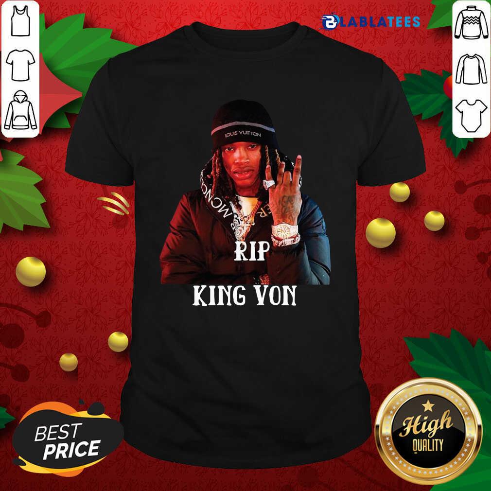 Official Rip King Von Shirt