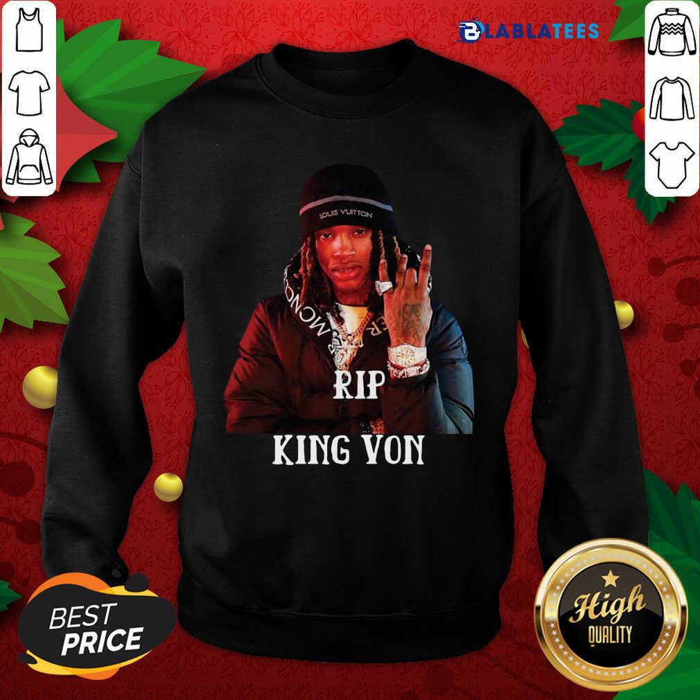 Official Rip King Von Shirt - Image 5