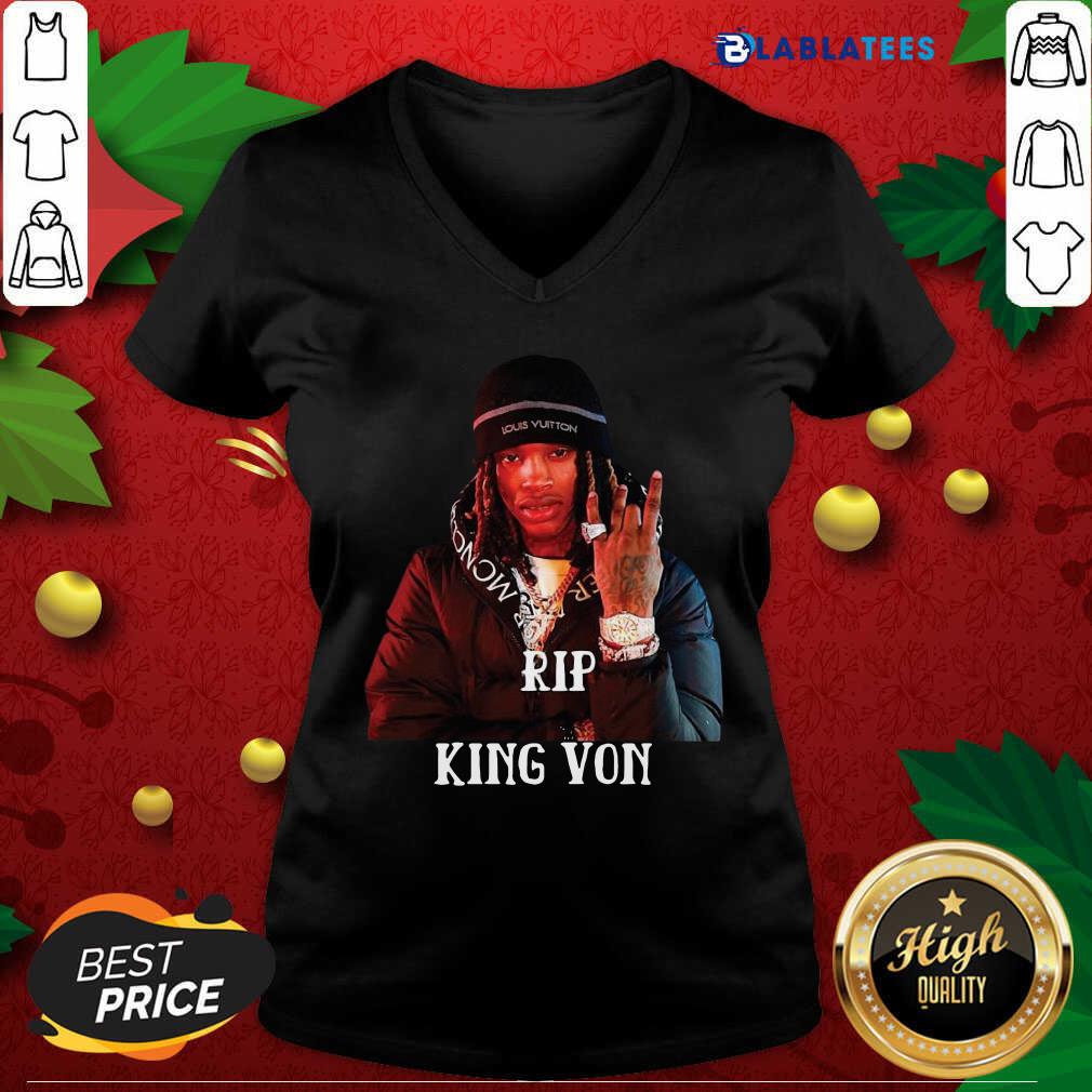 Official Rip King Von Shirt - Image 3