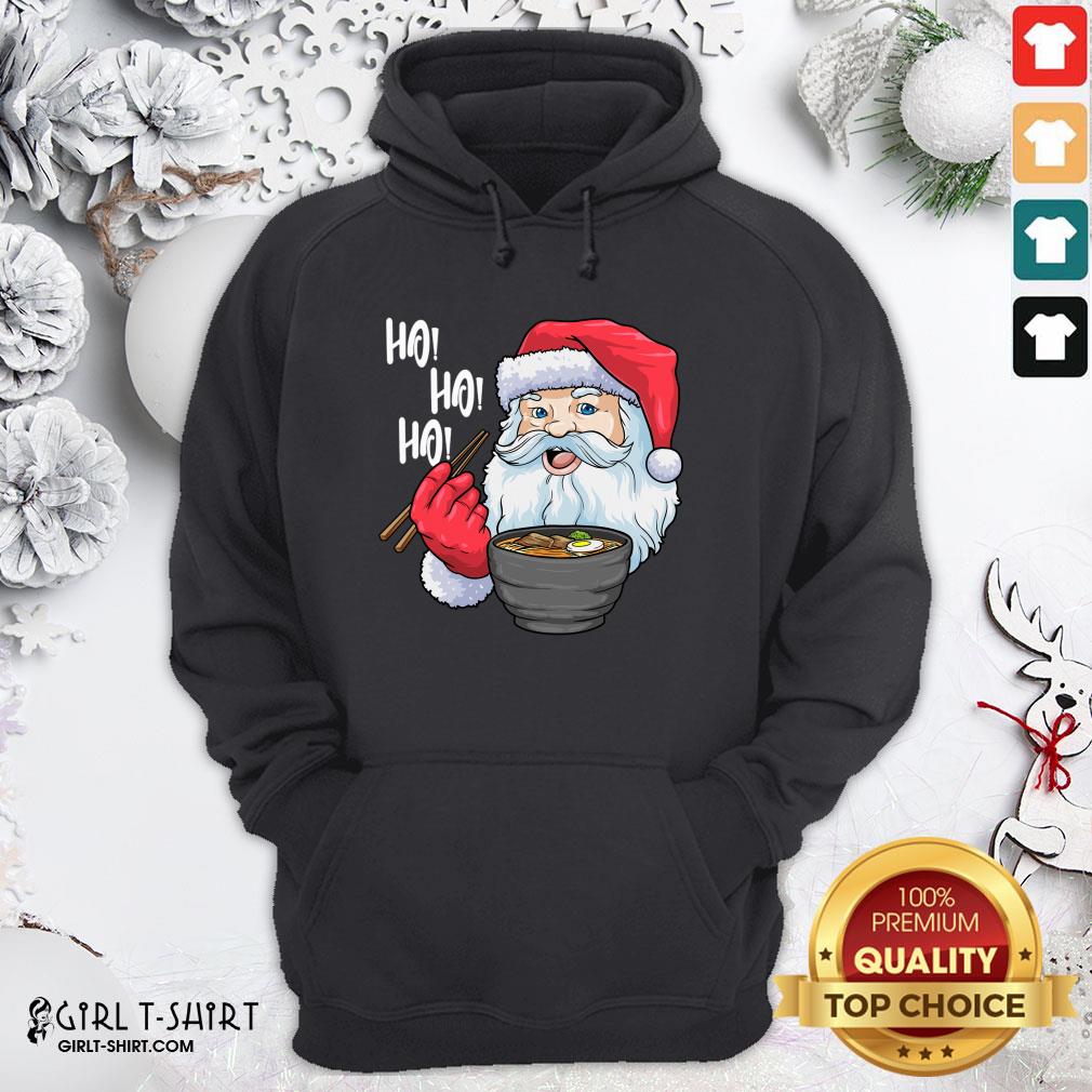 Official Santa Eating Hohoho Christmas Shirt - Image 5