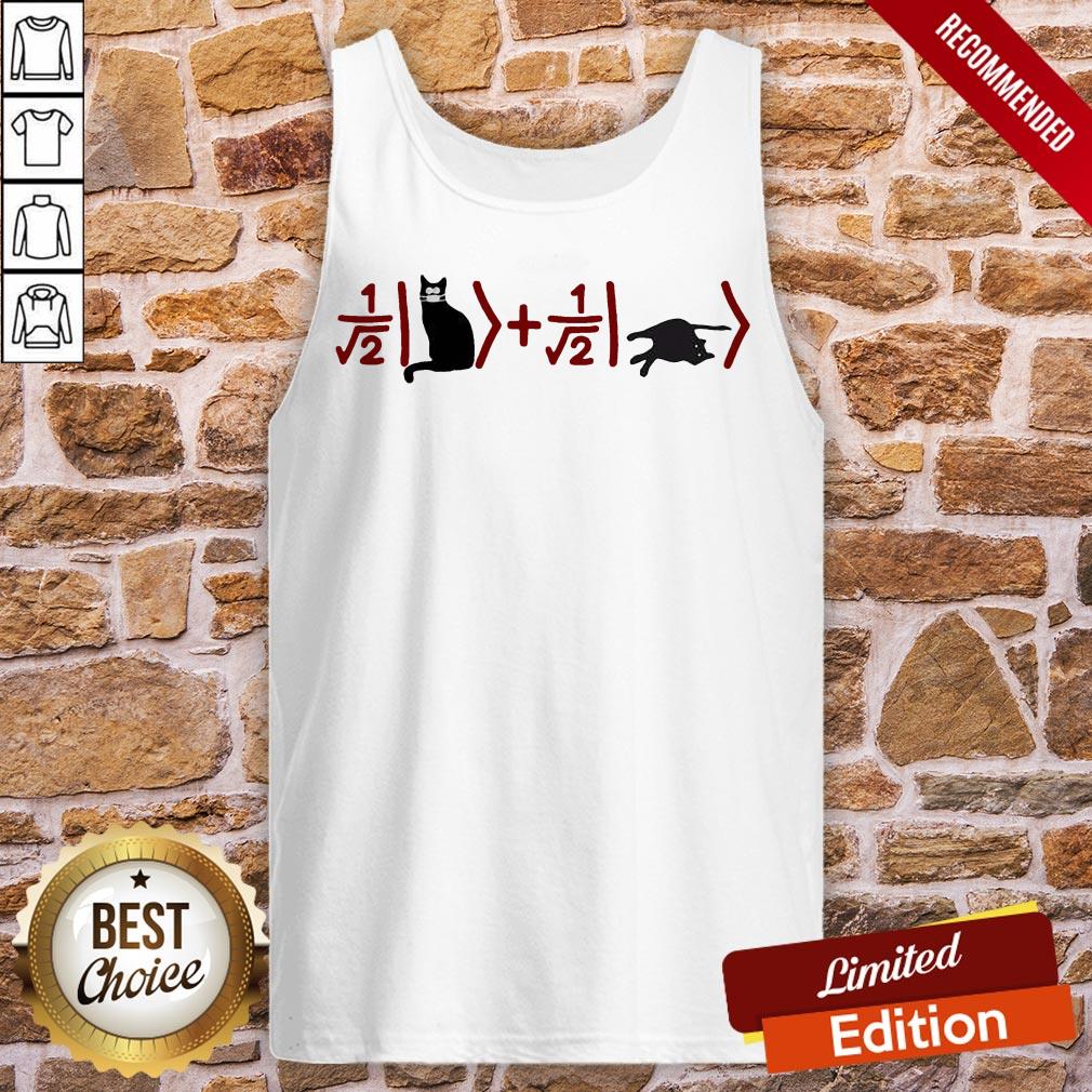 Official Schrodingers Cat Math Shirt - Image 3