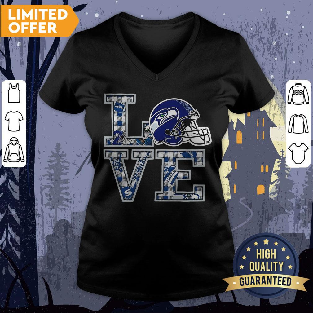 Official Seattle Seahawks Love Shirt - Image 3
