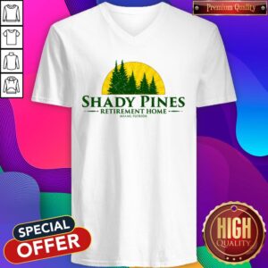 Alternative view of Official Shady Pines Retirement Home Miami Florida Shirt