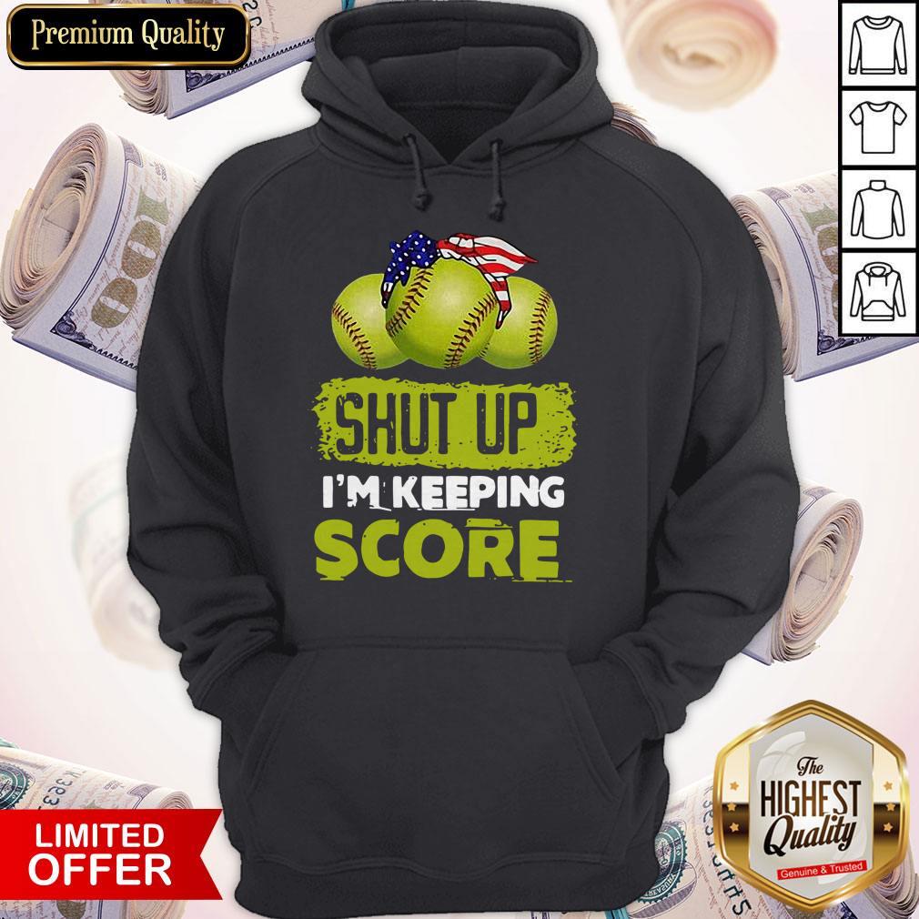 Official Shut Up I’m Keeping Score Shirt - Image 2