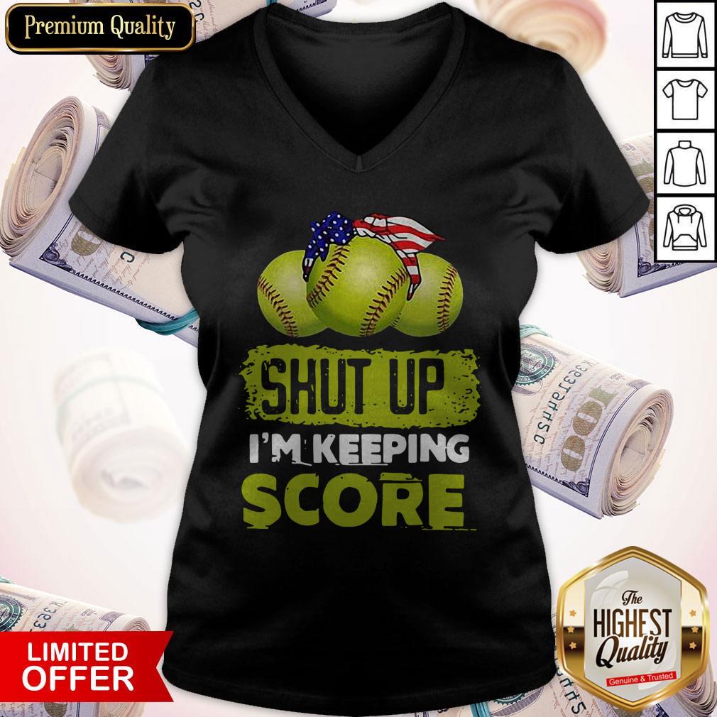 Official Shut Up I’m Keeping Score Shirt - Image 3