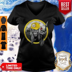 Alternative view of Official Skull Pittsburgh Steelers Shirt