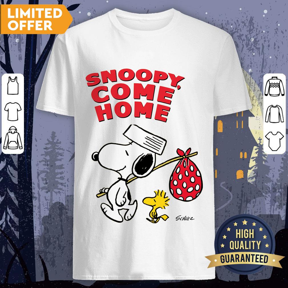 Official Snoopy Come Home Shirt