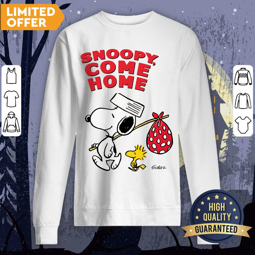 Official Snoopy Come Home Shirt - Image 4