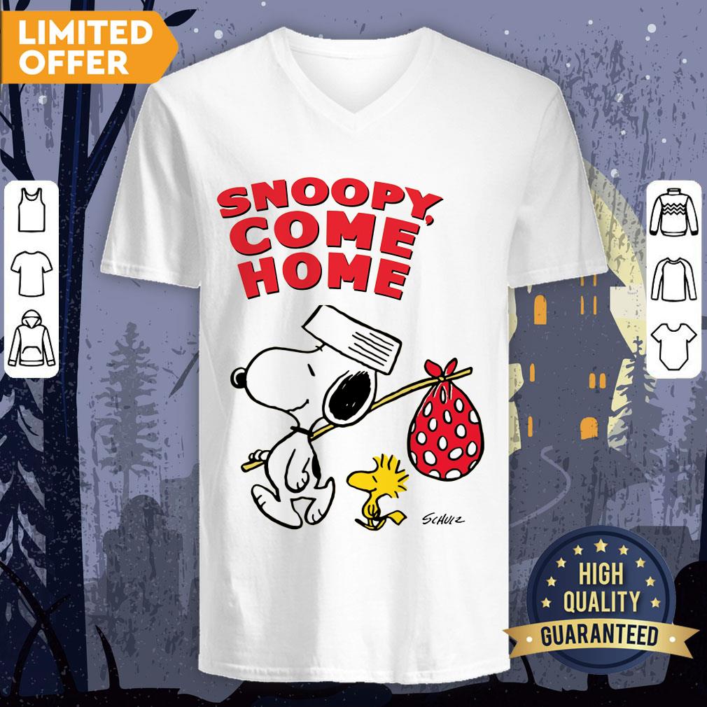Official Snoopy Come Home Shirt - Image 3