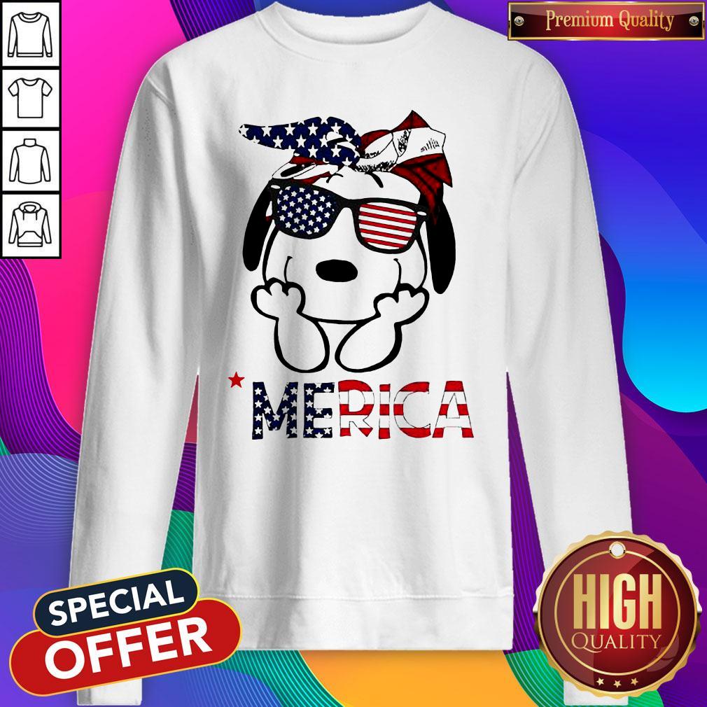 Official Snoopy 'Merica Shirt - Image 5