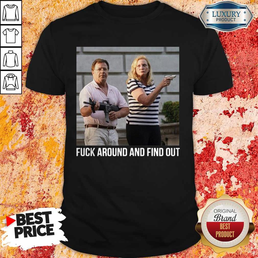 Official St Louis Couple Fuck Around And Find Out Shirt