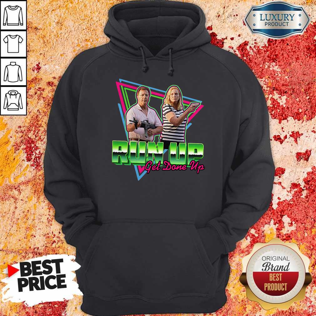 Official ST Louis Couple Guns Run Up Get Done Up Shirt - Image 2