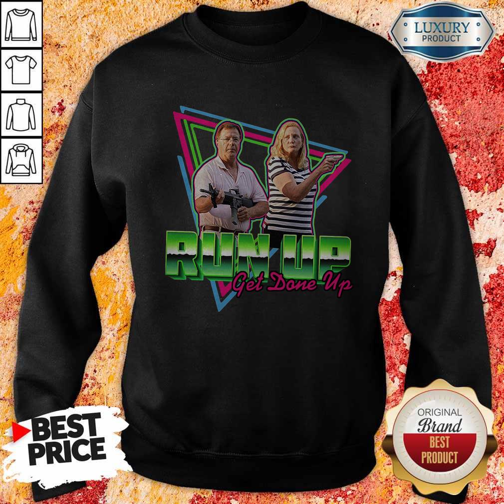 Official ST Louis Couple Guns Run Up Get Done Up Shirt - Image 5