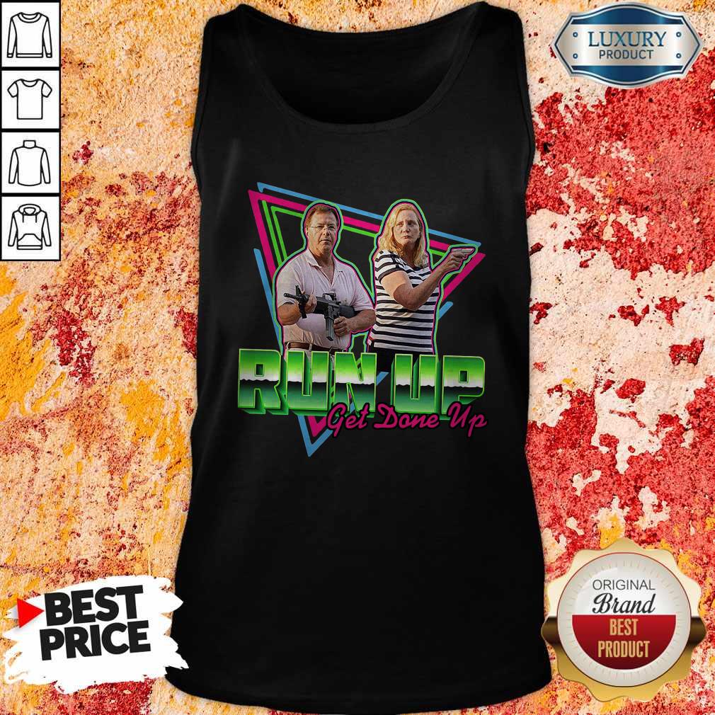 Official ST Louis Couple Guns Run Up Get Done Up Shirt - Image 4
