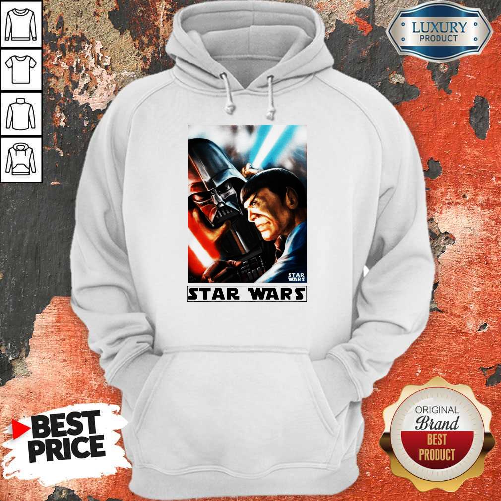Official Star Wars Meets Star Trek Shirt - Image 2