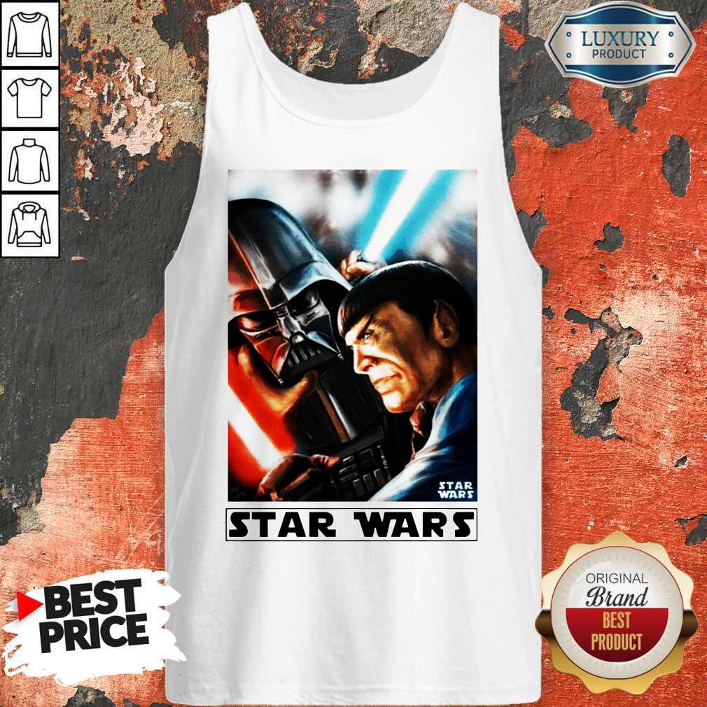 Official Star Wars Meets Star Trek Shirt - Image 4