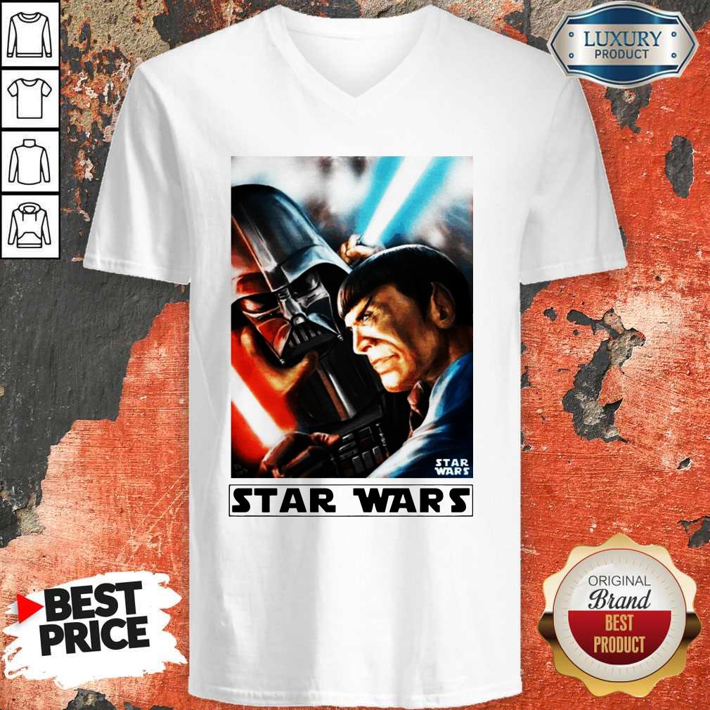 Official Star Wars Meets Star Trek Shirt - Image 3