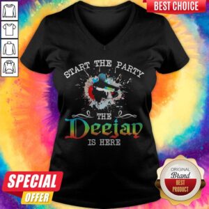 Alternative view of Official Start The Party The Deejay Is Here Shirt